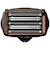 IZUMI　電気シェーバー ソリッドモデル ［5枚刃］ ブラウン IZFV553WT
