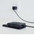 OWLTECH　モバイルバッテリー 10000mAh 準固体電池採用 マグネット式ワイヤレス充電 スマホリング搭載 USB Type-C入出力 ［USB Power Delivery対応 / 1ポート］ ブラック OWLLPB10025MGBK