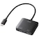 サンワサプライ　USB Type C-HDMI変換アダプタ(2ポート/4K対応) ADALCMST2HD2