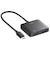 サンワサプライ　USB Type C-HDMI変換アダプタ(2ポート/4K対応) ADALCMST2HD2