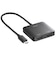 サンワサプライ　USB Type C-HDMI変換アダプタ(2ポート/4K対応) ADALCMST2HD2