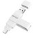 BUFFALO　USB3.2(Gen1)対応 Type-AC両対応 回転式USBメモリー ［128GB / USB TypeA＋USB TypeC / USB3.2 / 回転式］ RUF3ACR128GWC