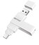 BUFFALO　USB3.2(Gen1)対応 Type-AC両対応 回転式USBメモリー ［128GB / USB TypeA＋USB TypeC / USB3.2 / 回転式］ RUF3ACR128GWC