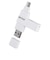 BUFFALO　USB3.2(Gen1)対応 Type-AC両対応 回転式USBメモリー ［128GB / USB TypeA＋USB TypeC / USB3.2 / 回転式］ RUF3ACR128GWC
