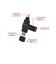 BUFFALO　USB3.2(Gen1)対応 Type-AC両対応 回転式USBメモリー ［128GB / USB TypeA＋USB TypeC / USB3.2 / 回転式］ RUF3ACR128GWC