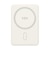 OWLTECH　モバイルバッテリー 5000mAh 準固体電池採用 マグネット式ワイヤレス充電 スマホリング搭載 USB Type-C入出力 ［USB Power Delivery対応 / 1ポート］ ホワイト OWLLPB5025MGWH