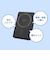 OWLTECH　モバイルバッテリー 5000mAh 準固体電池採用 マグネット式ワイヤレス充電 スマホリング搭載 USB Type-C入出力 ［USB Power Delivery対応 / 1ポート］ ホワイト OWLLPB5025MGWH