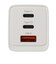 オズマ　PowerDelivery(PD)対応USB-AC充電器 65W 3ポート(Type-C×2+USB-A×1) GaN使用 PPS出力対応 ホワイト ACUC2M65ADWH