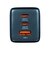 オズマ　PowerDelivery65W出力 AC-USB充電器 3Port(C＊2＆A) ブラック ［3ポート /USB Power Delivery対応］ ACUC265PQGBK