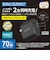 エレコム　ノートパソコン 充電器 PD 65W ブラック[2ポート /USB Power Delivery対応] ACDCPD4570BK