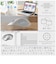 エレコム　マウス SHELLPHA Mサイズ 抗菌 [BlueLED /無線 /7ボタン /Bluetooth・USB] ホワイト MSH30MBSKWH