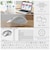 エレコム　マウス SHELLPHA Sサイズ 抗菌 [BlueLED /無線 /7ボタン /Bluetooth・USB] ホワイト MSH31MBSKWH