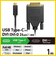 エレコム　USB Type-C - DVI 変換 USB-C プラグ to DVI-D プラグ 1m 1920×1080 60Hz ブラック CACCDVI10BK2