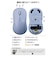 エレコム　マウス OSMOD 7(Chrome/Android/iPadOS/iOS/Mac/Win11対応) ［BlueLED / 無線(ワイヤレス) / 7ボタン / Bluetooth・USB］ ブルー MMY40MBSXBU