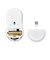 エレコム　マウス Bluetooth 無線 2.4GHz両対応 静音 チルトホイール搭載 7ボタン Windows Mac iPad 対応 OSMOD ホワイト MMY40MBSXWH