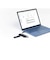エレコム　USB Type-C ハブ 4ポート 5Gbps 高速 PD 100W ( MacBook iPad Windows 等対応 ) 薄型 USB-C ×2 USB-A ×2 ブラック U3HCH041PBK