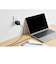 エレコム　ノートPC用ACアダプター USB充電器 USB PD 65W USB-C USB-Cケーブル付属 1.5m スイングプラグ ACDCPD12565BK