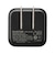 エレコム　ノートPC用ACアダプター USB充電器 USB PD 65W USB-C USB-Cケーブル付属 1.5m スイングプラグ ACDCPD12565BK