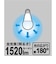 ORIGINALBASIC　LED電球 E26口金 断熱施工器具対応［一般電球形 100W相当 昼光色 2個 広配光タイプ］ LDA11DGSK100XOS2P