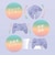 アローン　Switch2用カラフルコントローラー パープル ALLONE ALGNS2CT005PL<br>★こちらの商品は人気商品のため、色違い・仕様違い等含め「一家族１台限り」でのご協力をお願いしております。