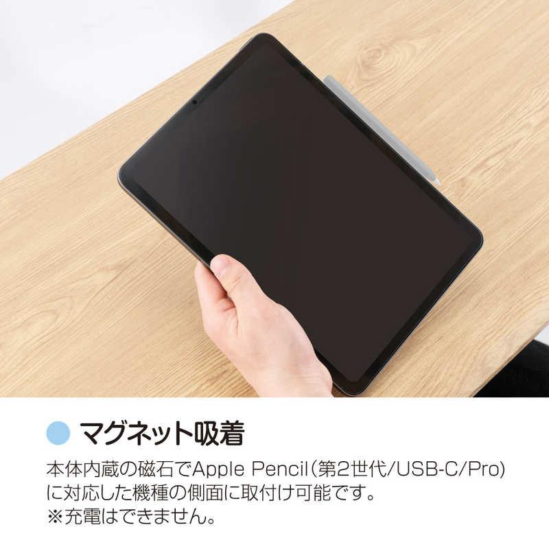 ナカバヤシ　iPad専用充電式タッチペン ショートタイプ TPEN002GY