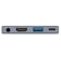 ナカバヤシ　PD対応 TypeCドッキングステーション スケルトン ［ USB Power Delivery対応 ］ UDC11GY