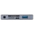 ナカバヤシ　PD対応 USB3.2Gen1 TypeC 2ポートコンボハブ スケルトン COMC3SD163GY
