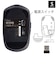 ナカバヤシ　感動ホイール デュアル静音5ボタン BlueLEDマウス Sサイズ MUSDKF239BK