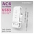 カシムラ　電源タップ 4個口 Type-C2個口 最大45W PD充電 自動識別 リバーシブル 海外使用対応 ［0.1m / 4個口 / 1ポート］ YAC063