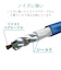 エレコム　CAT7対応 LANケーブル 10G対応 (ブルーメタリック･10m) LDTWSTBM100