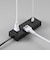 ヤザワ　コンセント 革命 8個口 PD33W付 USB(Type-A、Type-C)付き PSE認証 ［2.0m / 8個口 / スイッチ無 / 2ポート］ H5802PD33BK
