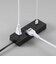 ヤザワ　コンセント 革命 8個口 PD33W付 USB(Type-A、Type-C)付き PSE認証 ［2.0m / 8個口 / スイッチ無 / 2ポート］ H5802PD33BK
