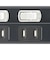 ORIGINALBASIC　USB付き節電タップコード有りType-C付 ［2.0m /4個口 /スイッチ付き(個別) /2ポート］ 黒 OBBTPK421ACK