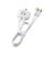 ORIGINALBASIC　4K8K対応アンテナ分配器出力ケーブル付(F(ネジ)0.5m) OBTDFF2C05WH
