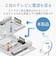 ORIGINALBASIC　4K8K対応 アンテナ2分配器  OBTDFF2TWH