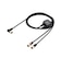 ORIGINALBASIC　4K8K対応 アンテナ分波器 ケーブル付 (F(ネジ)0.5m-L(L字)1m)  OBTSFL2C10BK