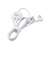 ORIGINALBASIC　4K8K対応アンテナ分波器ケーブル付(F(ネジ)0.5m-L(L字)1m) OBTSFL2C10WH