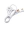 ORIGINALBASIC　4K8K対応アンテナ分波器ケーブル付(F(ネジ)0.5m-L(L字)1m) OBTSFL2C10WH