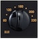 コイズミ　オーブントースター 1000W/食パン2枚 ブラック KOS1027K