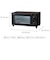 コイズミ　オーブントースター 1000W/食パン2枚 ブラック KOS1027K