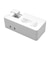 ラスタバナナ　電源タップType-C PD20W USB-A×2 15W 3コンセント ［直挿し / 3個口 / スイッチ無 / 3ポート］ ホワイト R3ACC2A20W01WH