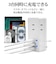 ラスタバナナ　電源タップType-C PD20W USB-A×2 15W 3コンセント ［直挿し / 3個口 / スイッチ無 / 3ポート］ ホワイト R3ACC2A20W01WH