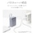 ラスタバナナ　10000mAh 超小型モバイルバッテリー A×1 C×1 Cケーブル×1 PD20W BK ［USB Power Delivery対応 / 2ポート］ ブラック RLI100C20W06BK