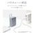 ラスタバナナ　10000mAh 超小型モバイルバッテリー A×1 C×1 Cケーブル×1 PD20W BL ［USB Power Delivery対応 / 2ポート］ ブルー RLI100C20W06BL