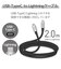 エレコム　PD対応 USB C-Lightningケーブル 準高耐久 2.0m グレー MPACLPS20GY