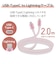 エレコム　PD対応 USB C-Lightningケーブル 準高耐久 2.0m MPACLPS20PN
