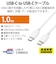 エレコム　Type-Cケーブル ホワイト 2m U2CCC5PC20NWH