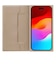 PGA　iPhone 15(6.1インチ) ガラスフリップケース スクエアデザイン Premium Style ベージュ PG23AGF06BE