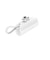 ファンマックスジャパン　CellCube ケーブルレスモバイルバッテリー 5000mAh ホワイト ［2ポート］ CCPB02-WH