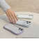 MSソリューションズ　iPhone 17ケース「ViAMO freely」超硬度・耐傷・耐衝撃ガラスハイブリッドケース ライト グレー LNIM25VMFLGY